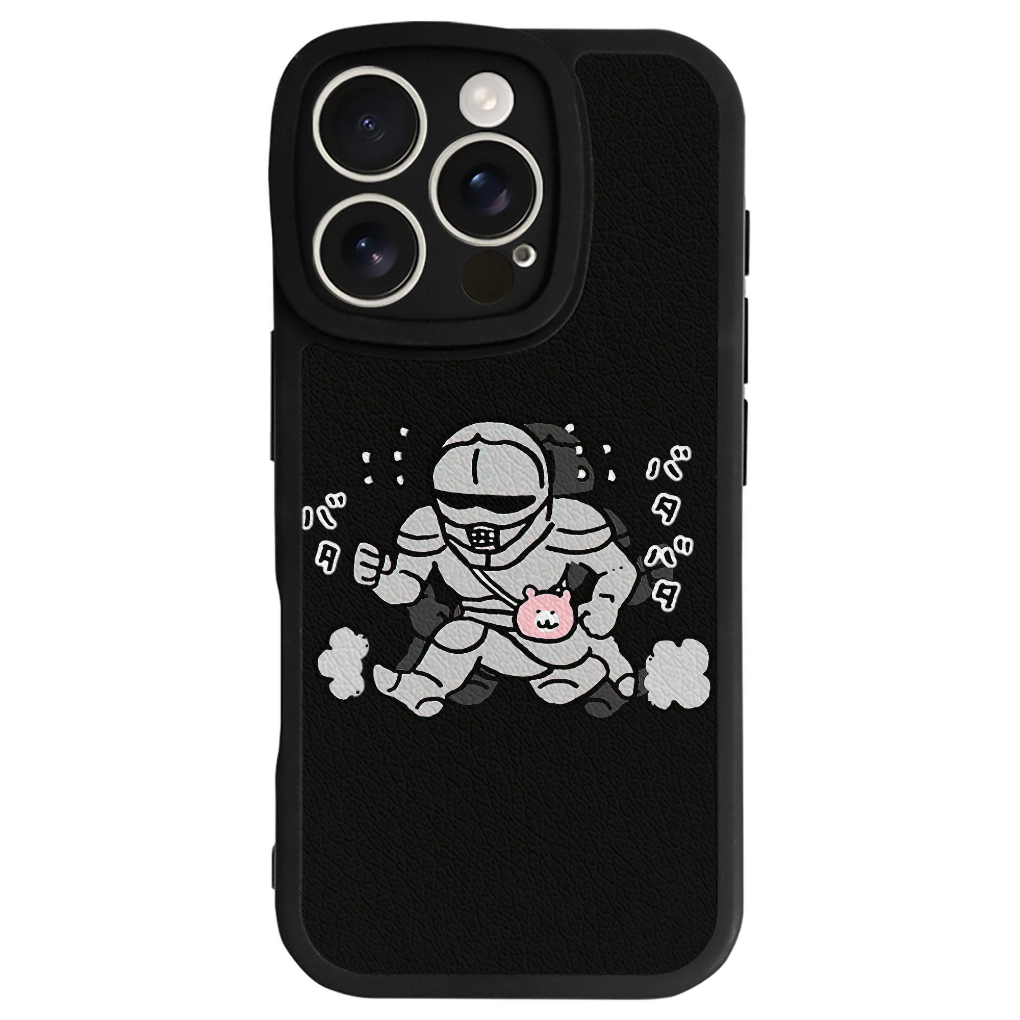 （画像用） ちいかわ 労働の鎧さん Chii-kawa Mr. Armor of Labor 【iPhone 16シリーズ対応】シリコンスマホケース（レザー調） 材質：シリコン